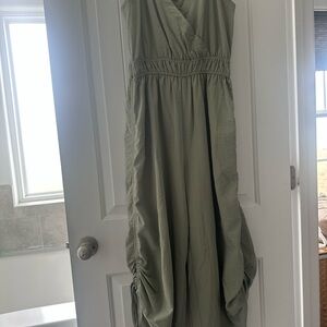 Chic Olive Green Jumpsuit